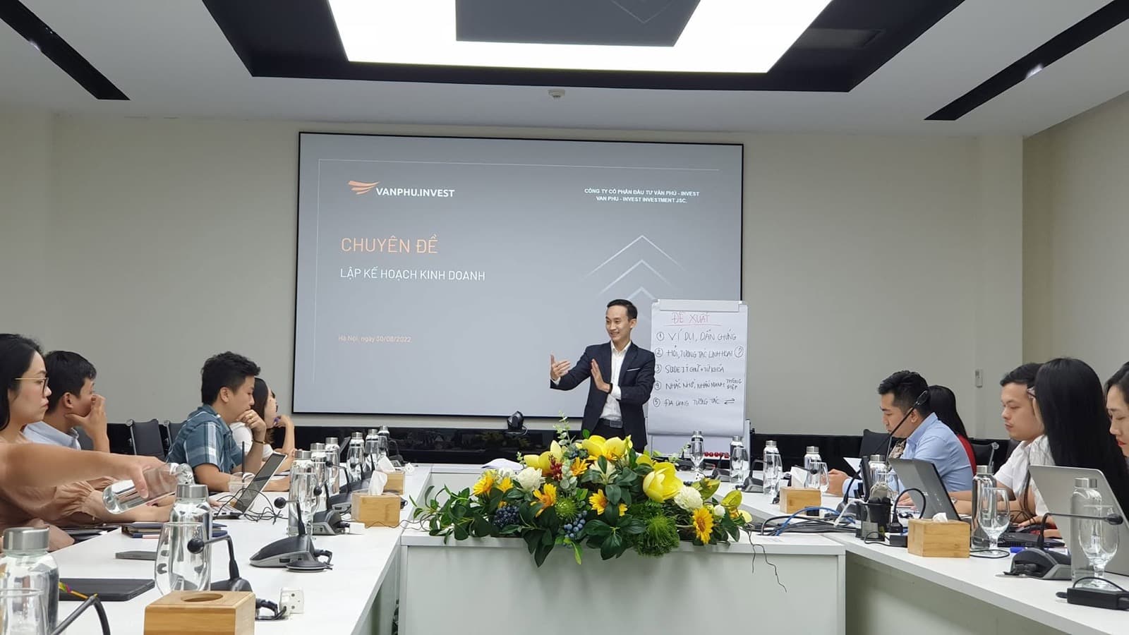 Học viên thực hành microteaching