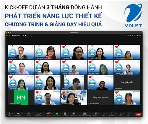 Lớp Virtual Training tương tác cao do Edube triển khai