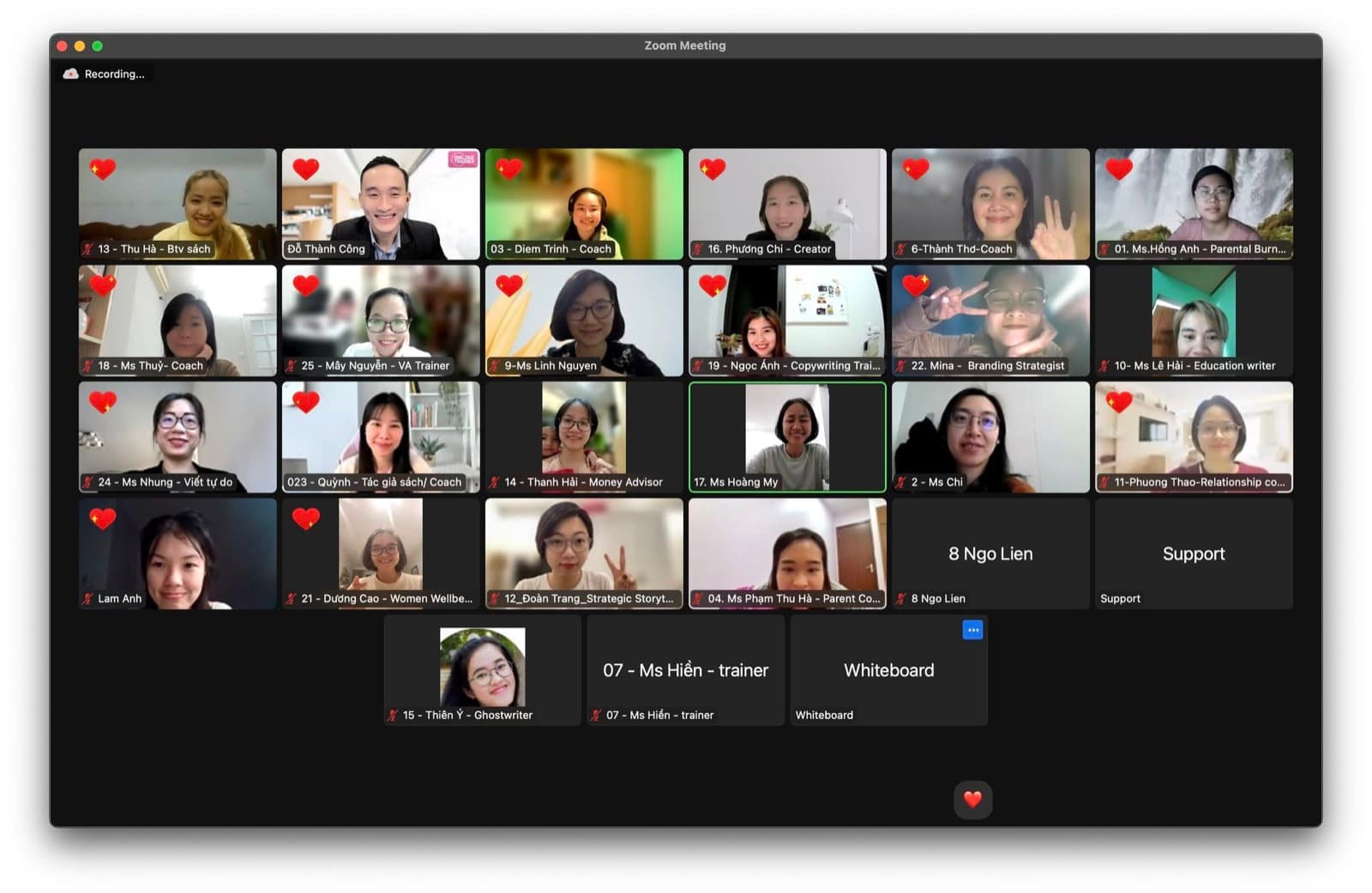 Lớp Virtual Training của Edube