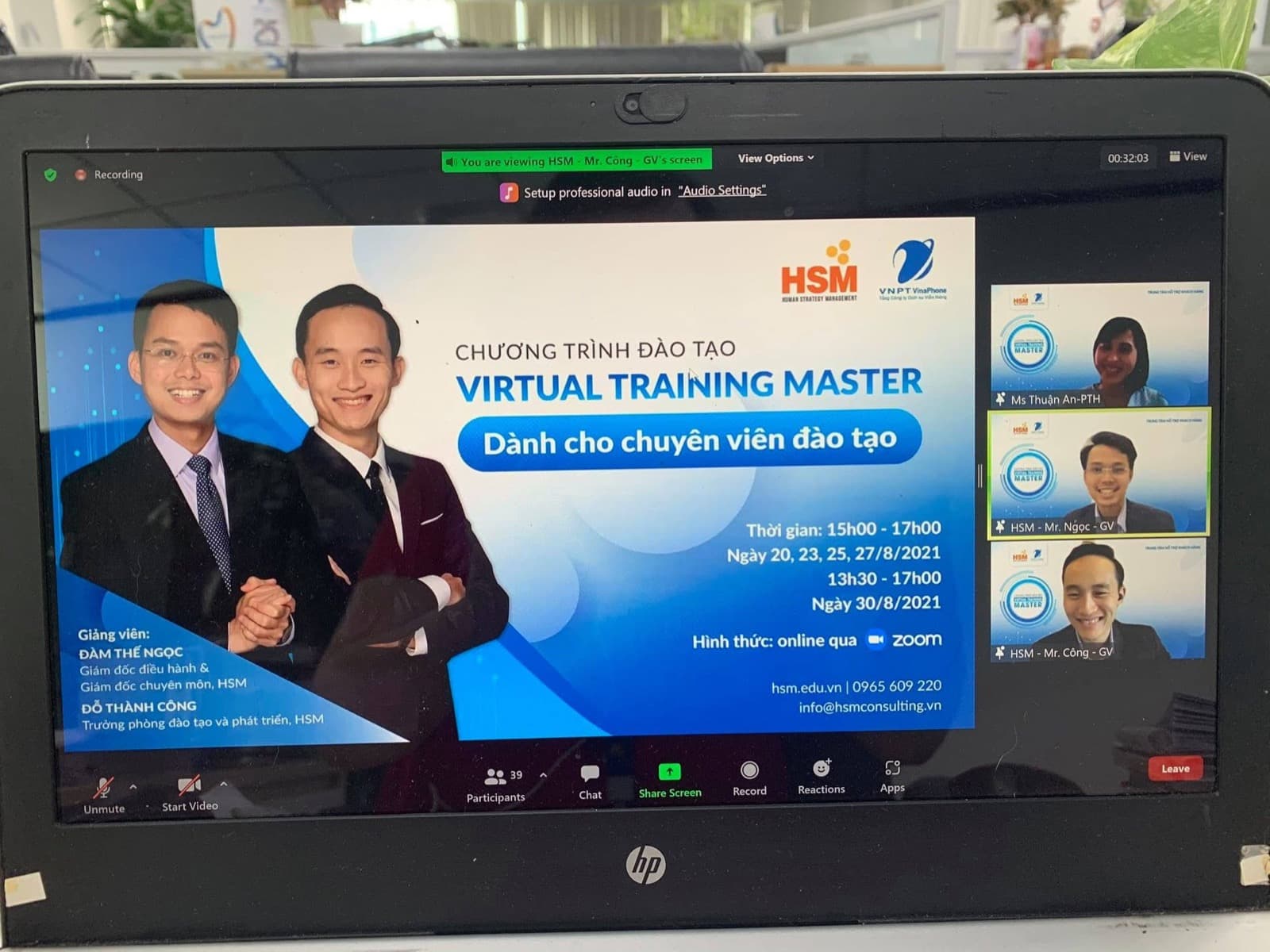 Buổi Virtual Training tương tác cao của Edube